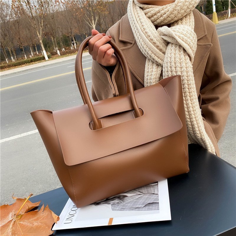 Sac épaule structuré Véla cuir
