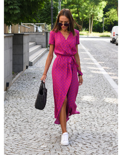 Robe Évasée Imprimée