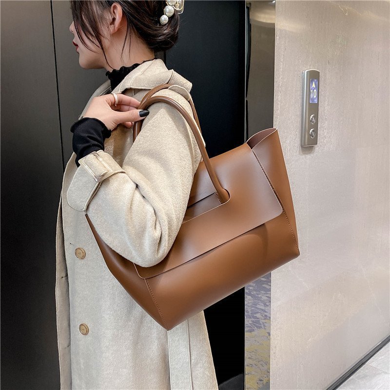 Sac épaule structuré Véla cuir