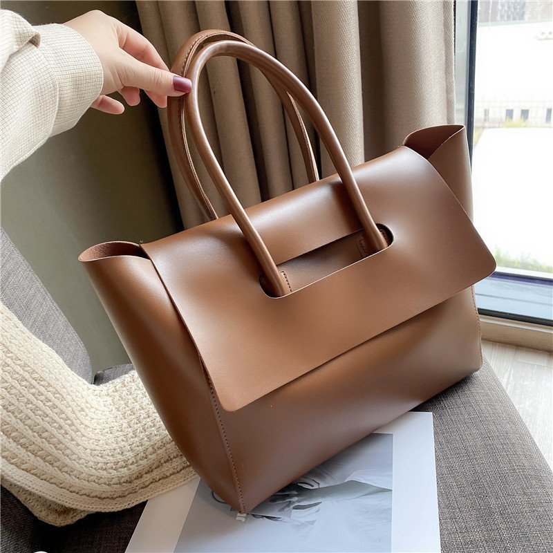 Sac épaule structuré Véla cuir