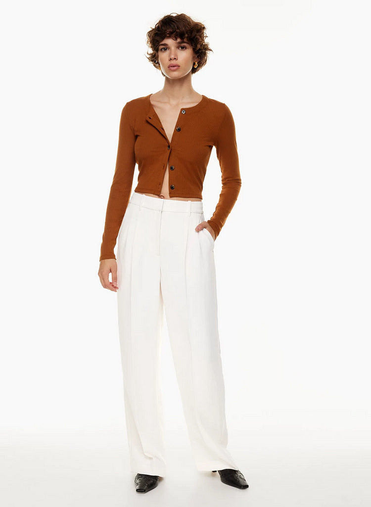 Pantalon Taille Haute Véla